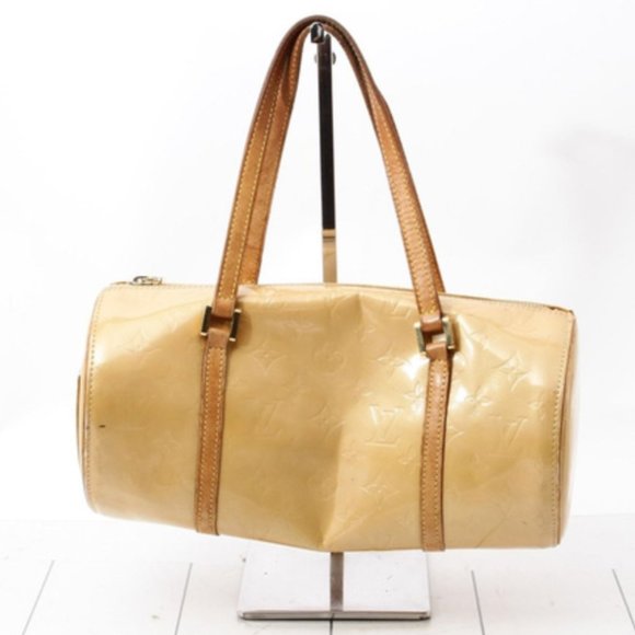 LOUIS VUITTON VERNIS BEDFORD HAND BAG BEIGE - Picture 1 of 6